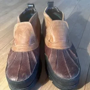 Ralph Lauren Polo Sport Duck slip on Vtg Ralph Lauren Polo Sport Weatherproof Leather Rubber Slip  main image 3